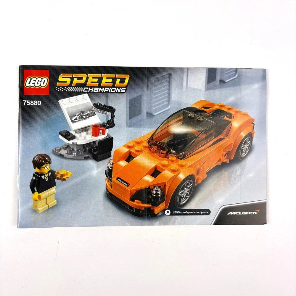 Lego Speed Champions Lot of 7 Instruction Manuals Books Only 75895 75877 75880 +